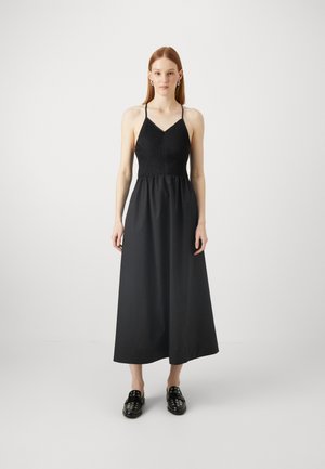 Faithfull the brand CAMERA MIDI DRESS - Denní šaty - black