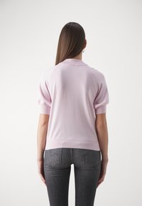 Bruuns Bazaar ANEMONEBBHALIAS KNIT - Paprasti marškinėliai - light rosa