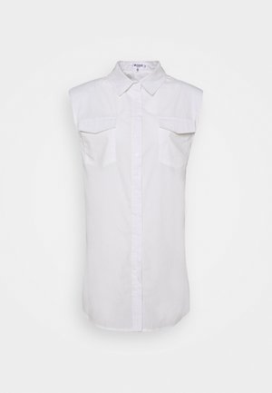 Shirt dress - white