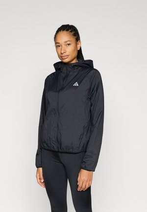 TRAIL - Vetrovka - black/white/summit white