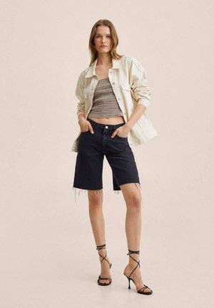 DAFNE - Denim jacket - ecru