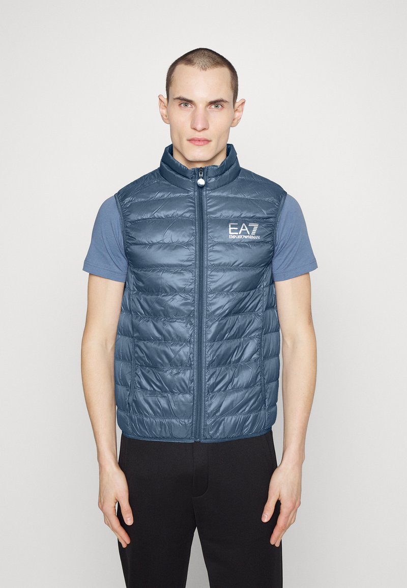 EA7 Emporio Armani WAISTCOAT - Colete - dark blue