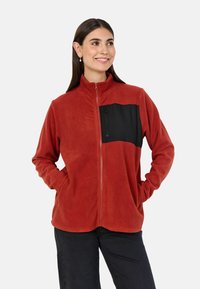 Soyaconcept FELICA - Fleecetakki - mineral red