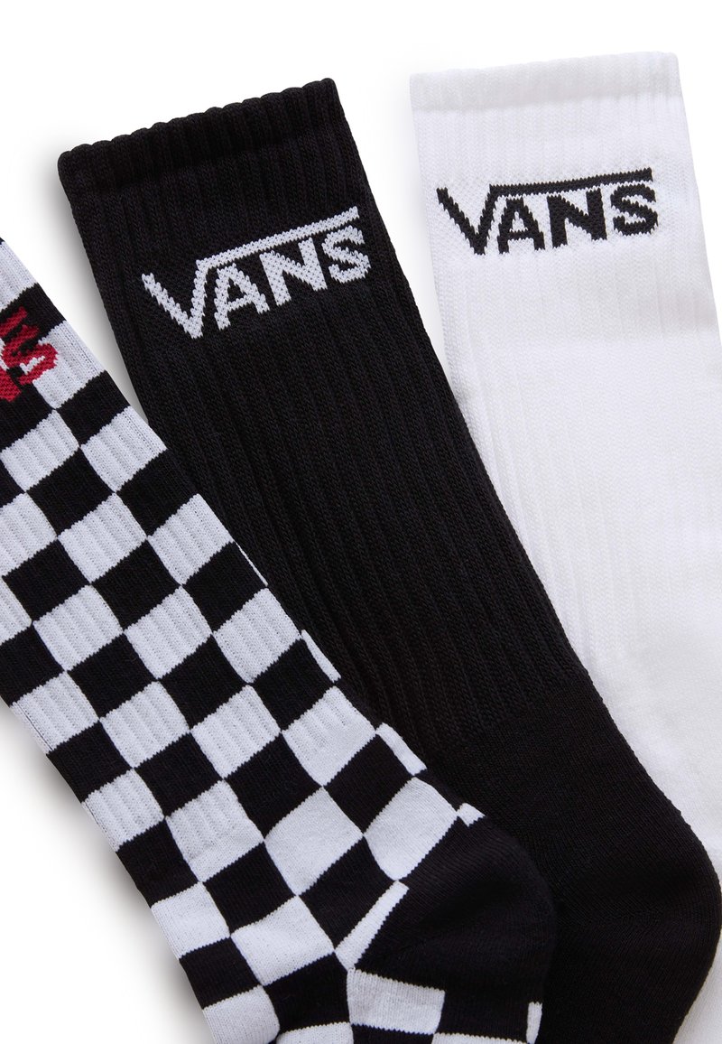 Vans Classic Crew - Confezione Da 3 Paia Di Calze Uomo - Bianche, Con Logo