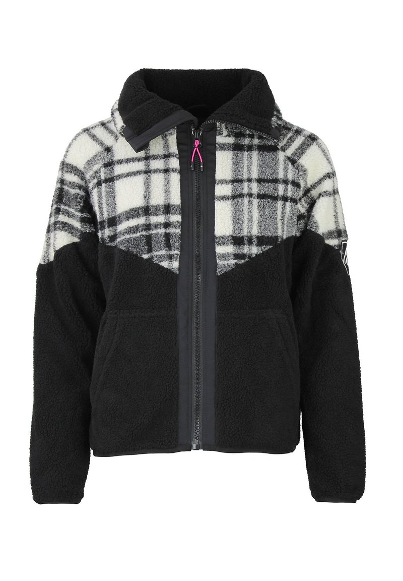 Peak Mountain Sweat zippé - noir