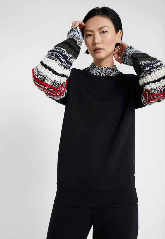 Sweatshirt - noir multico
