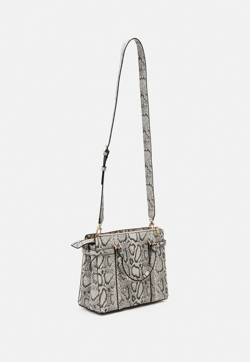 Guess EMILEE LUXURY SATCHEL - Handtasche - multi-coloured/beige 