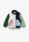 NOAM JACKET UNISEX - Φλις μπουφάν - green/blue offwhite