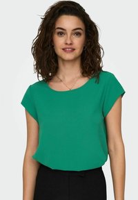 ONLY S/S SOLID NOOS PTM - Paprasti marškinėliai - bottle green