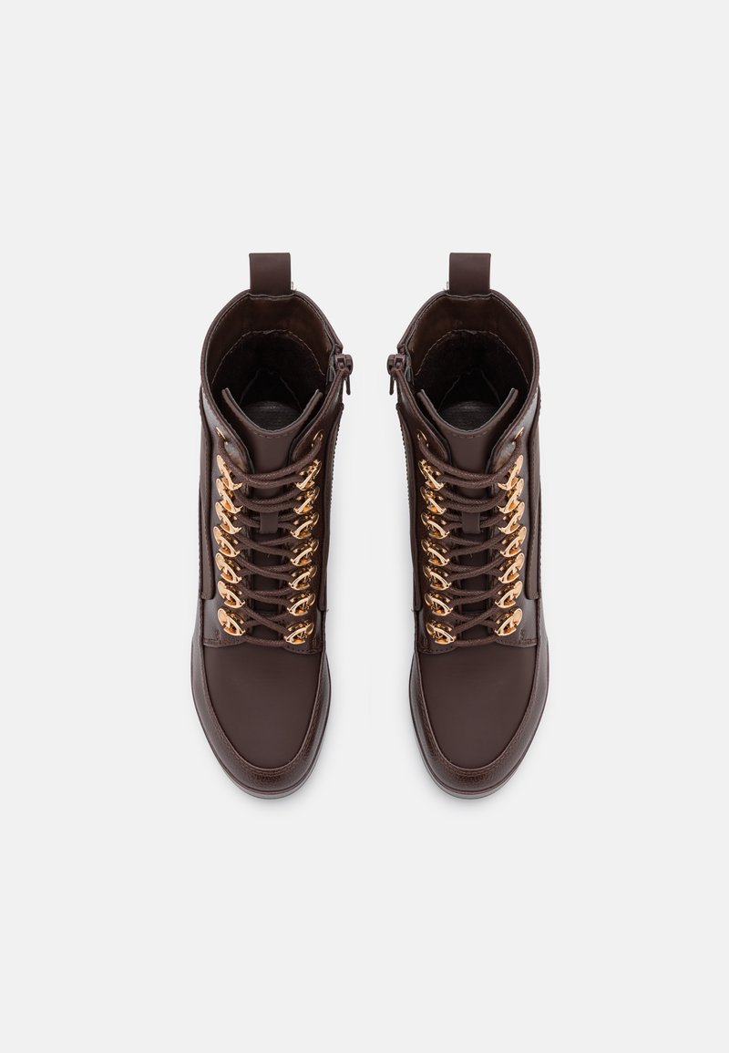 Anna Field Platform ankle boots brown (Pre-owned) Zalando