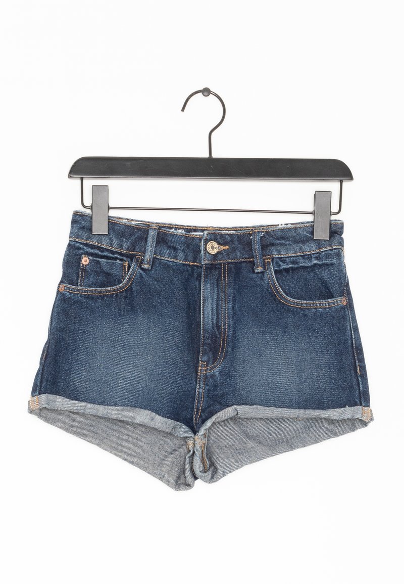 Mango Farkkushortsit - blue