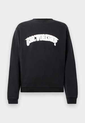 ONE DOLLAR BILL CREWNECK UNISEX - Športni pulover - washed black