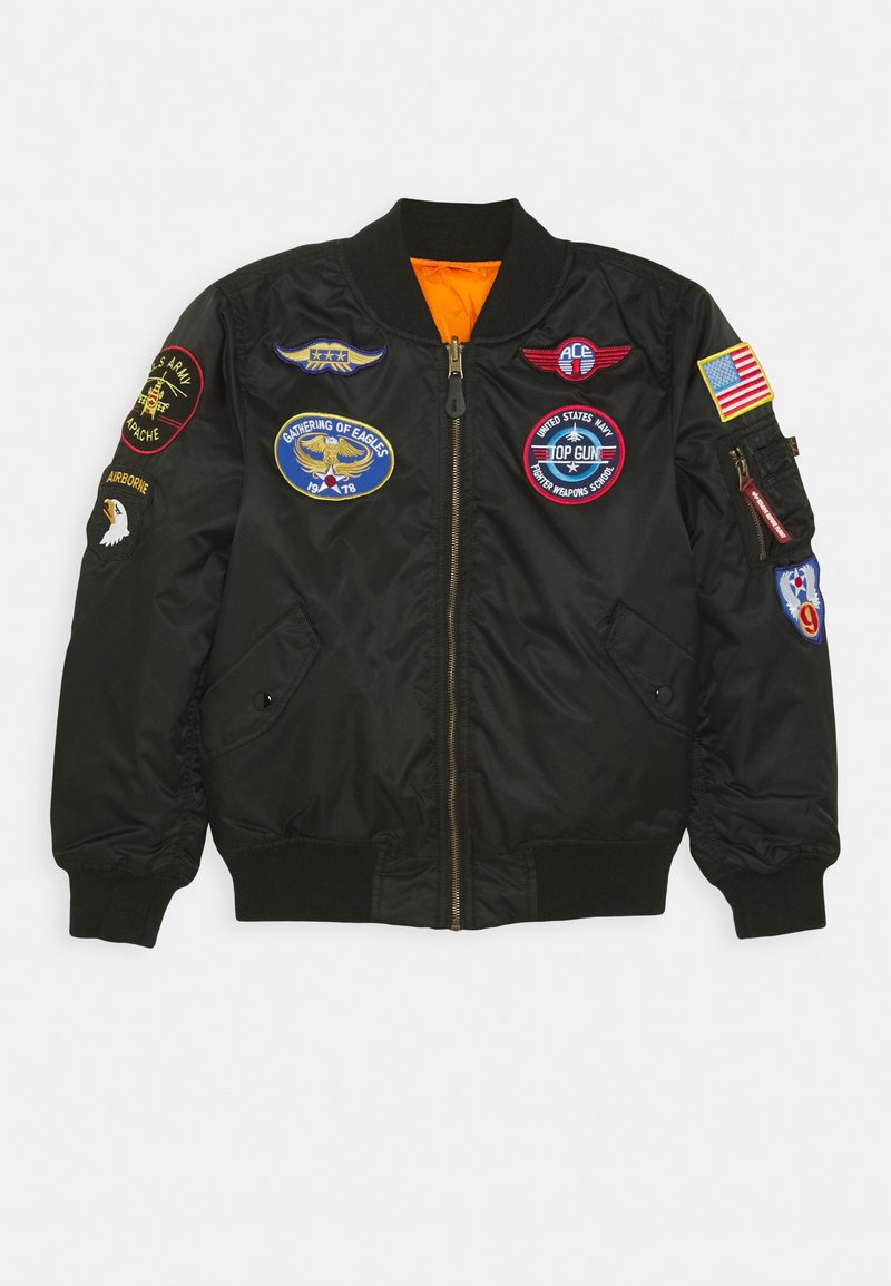 alpha industries patch jacket