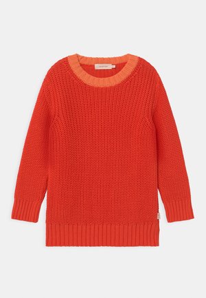 COLOURBLOCK UNISEX - Svetr - coral