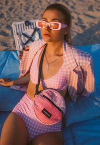 Eastpak ADA x SMILEY - Borsa a tracolla - matte crystal