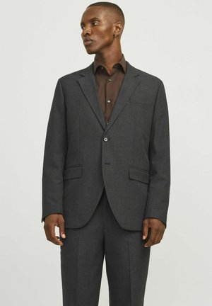 EINREIHIGER JPRBUSHWICK NORMAL GESCHNITTEN - Blazer jacket - dark grey