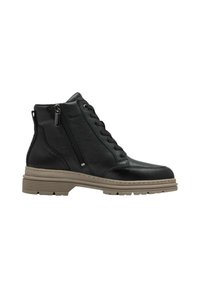 Tamaris MIT TOUCH-IT REMOVABLE - Lace-up ankle boots - black