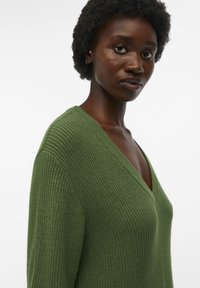 Object OBJMALENA L/S NOOS - Robe pull - artichoke green
