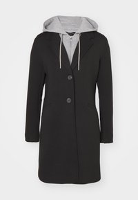 ONLJUDITH MIX COAT - Cappotto classico - black/medium grey