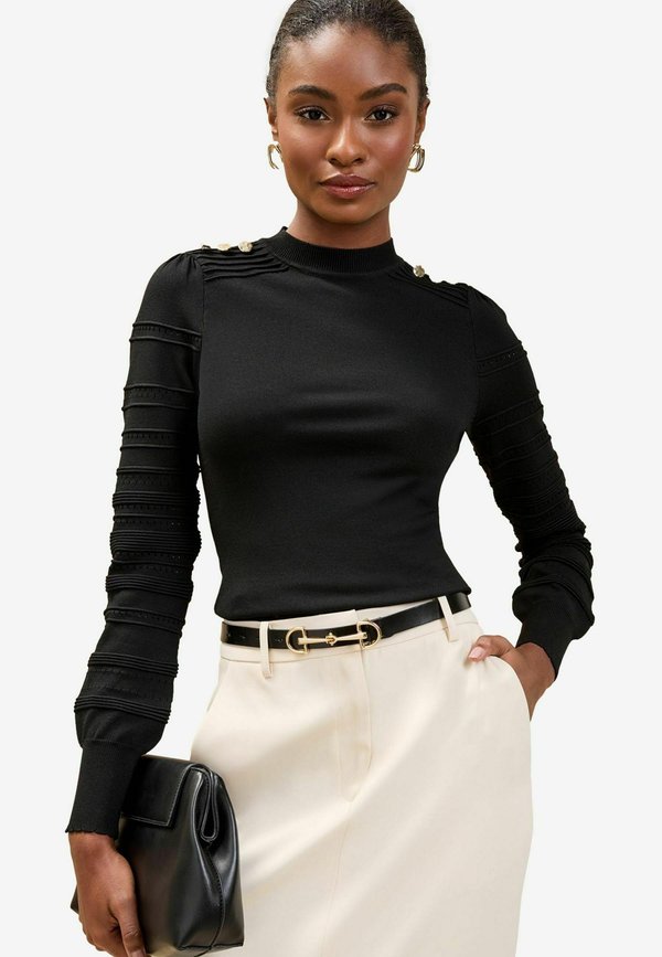 BUTTON FINE - Strickpullover