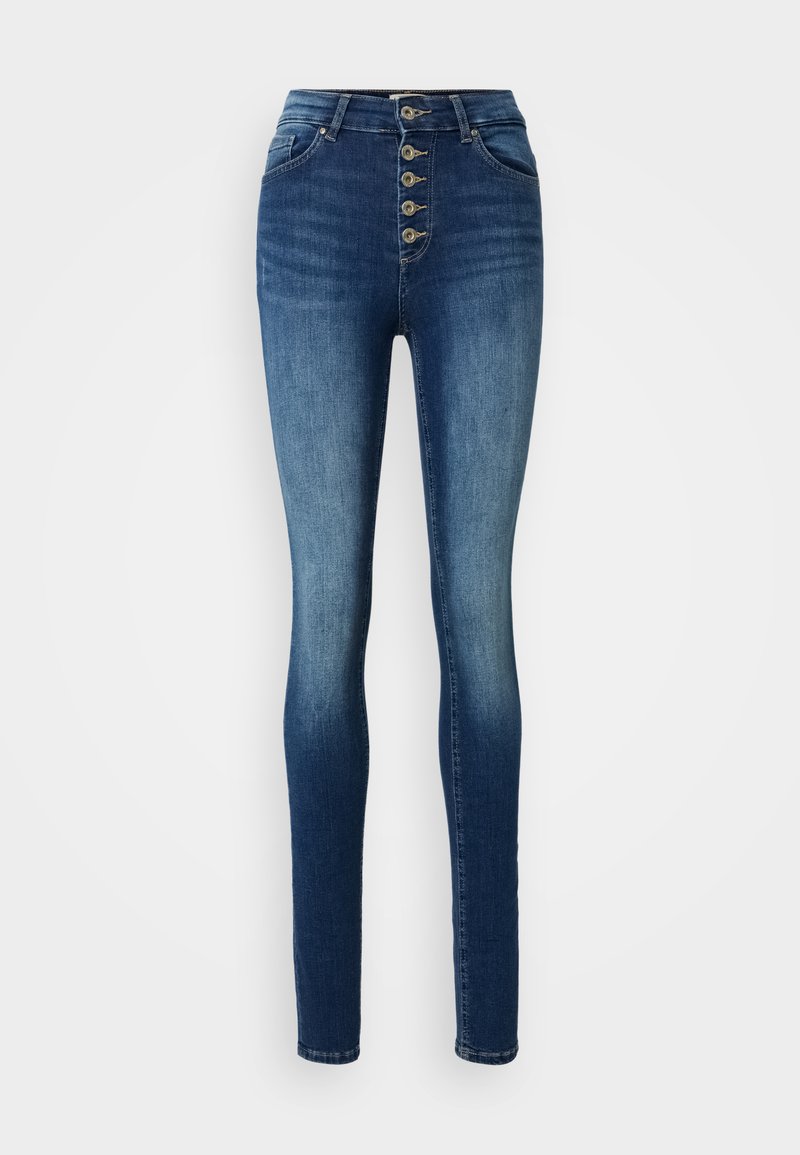 Only Tall Jeans Skinny Fit donkerblauw denim Only Tall Jeans Skinny Fit donkerblauw denim