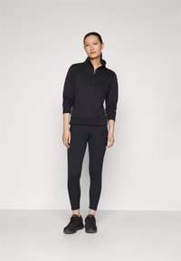 Champion ICONS TONAL HALF ZIP - Mikina - black