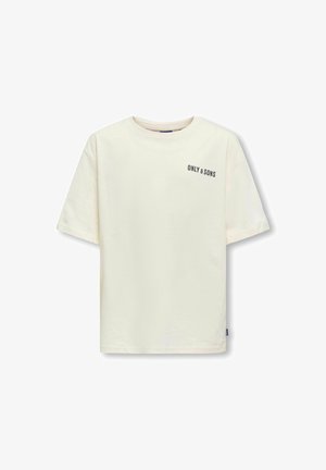 Only & Sons, OSJARTSY - T-shirt imprimé - tofu
