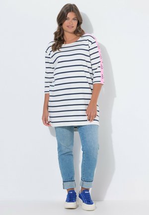 RINGEL U-BOOT AUSSCHNITT OEKO-TEX - Longsleeve - navy blue