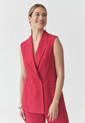 SARNA - Waistcoat - raspberry
