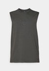 NBA CHICAGO BULLS WASHED SLEEVELESS TEE - Squadra - grey