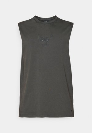 New Era NBA CHICAGO BULLS WASHED SLEEVELESS TEE - Klubruházat - grey