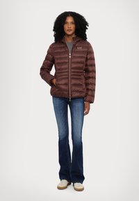 EA7 Emporio Armani GIUBBOTTO - Žieminė striukė - puce