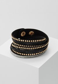 sweet deluxe - WANDA - Armband - black/gold-coloured Miniatyrbild 1