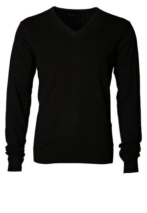 Strickpullover - black