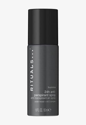 24H ANTI-PERSPIRANT SPRAY 50ML - HOMME - WOODY - CEDAR WOOD + VITAMIN E COMPLEX - Deodorant - -