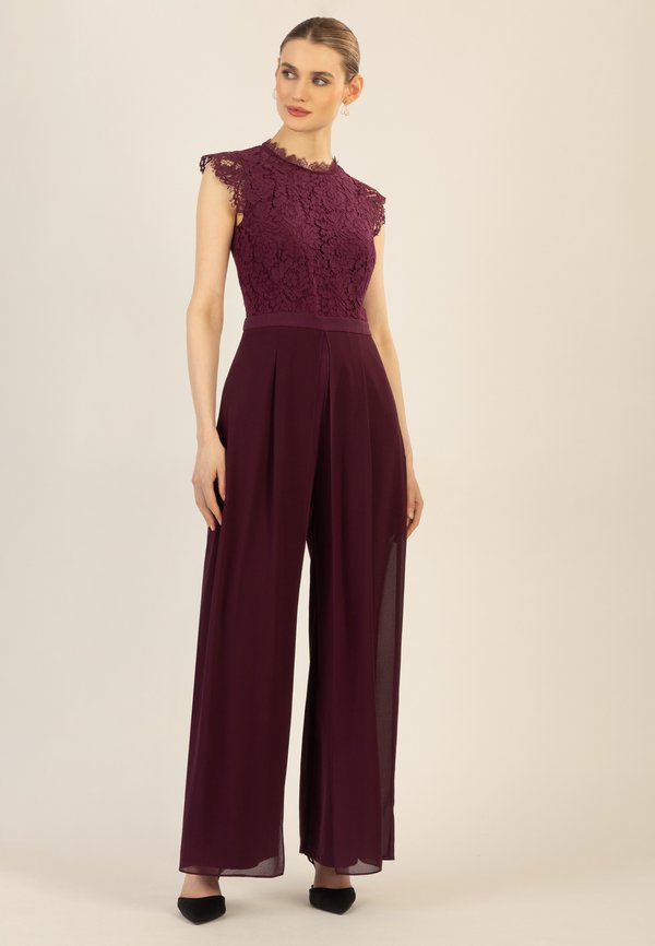 OVERALL - Jumpsuit - pflaume