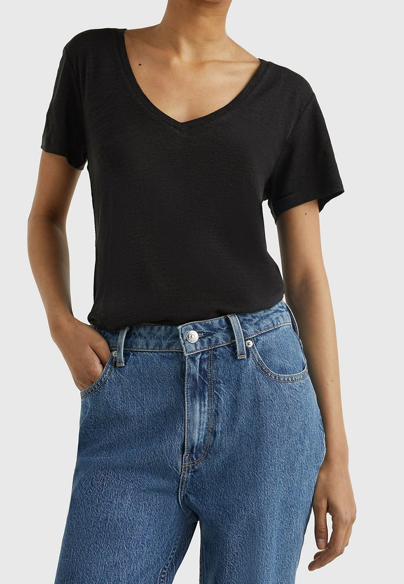 Tommy Hilfiger T-shirt basic - black