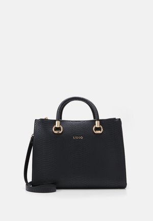 SATCHEL DOUBLE ZIP - Håndtasker - nero