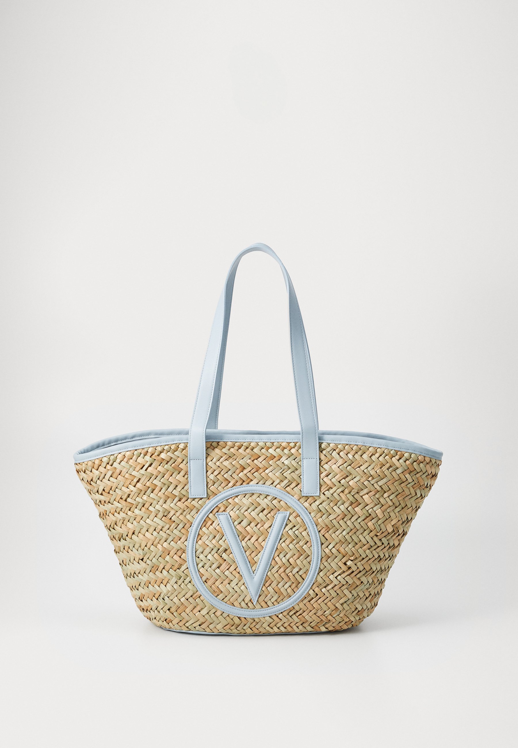 Valentino Bags SAMUELA - Tote bag - nat/azzurro/blue