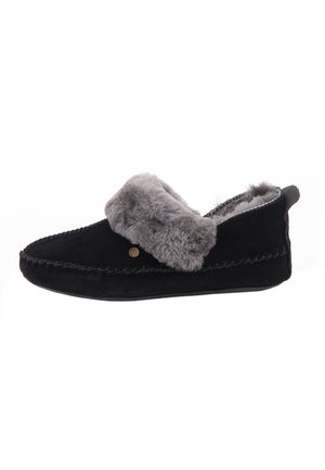 BARRINE - Pantoffels - black