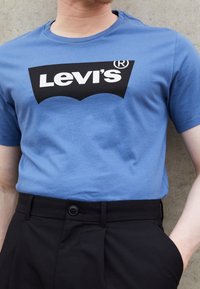 Levi's® Triko s potiskem - light blue