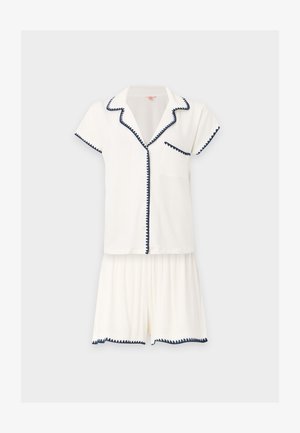Eberjey, THE WHIP STITCH SET - Пижама - ivory/navy