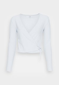 ONLY ONLEMMA WRAP - Langarmshirt - halogen blue