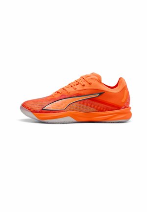 Puma, ACCELERATE NITRO SQD 5 ROAD TO GLORY UNISEX - Обувки за бягане по асфалт - ultra orange-hi vis blue-for all time red
