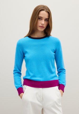 Maglione - sky blue purple