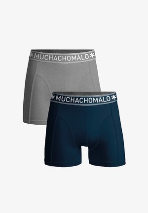 MUCHACHOMALO 2 PACK - Boxer alsónadrág - blue grey