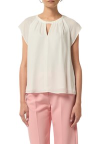 comma Bluse - weiß