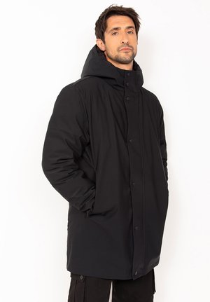 Schott, 3-IN-1 TECHNICAL HOODED PARKA - Manteau d'hiver - noir