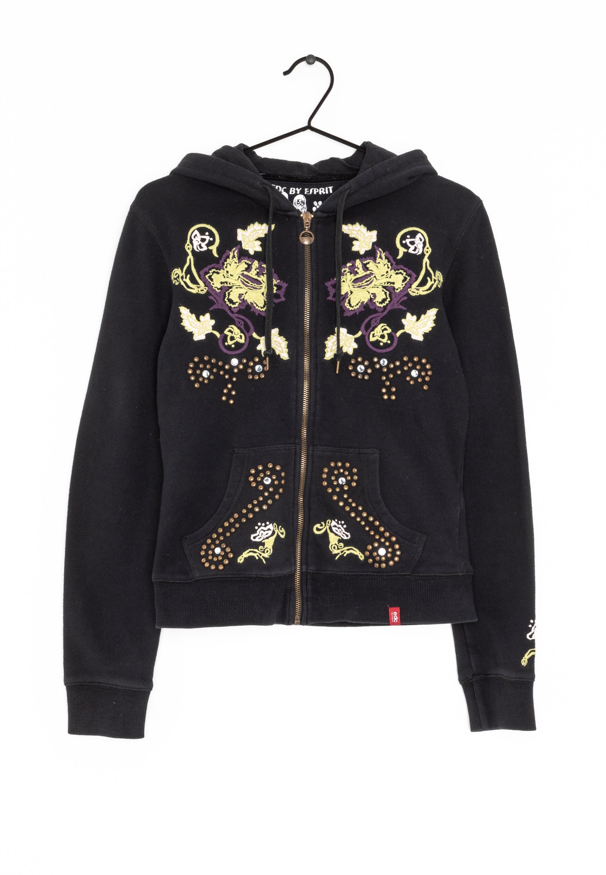 edc by Esprit Sweatjacke black/schwarz (Pre-owned) Zalando