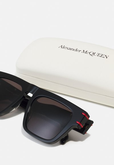 Alexander McQueen UNISEX - Sunglasses - black/grey